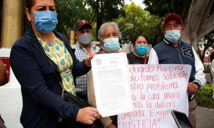 Piden habitantes de San Pablo Xochimehuacan poder reconstruir sus viviendas