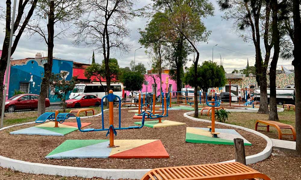Parque de Santiago se suma a las áreas verdes intervenidas por el Ayuntamiento de Puebla