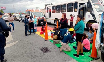 Atienden a nueve personas tras accidente en la 11 Sur y Las Torres