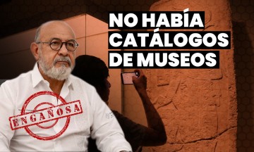 Engañoso que Secretaría de Cultura no tenía catálogos de los museos