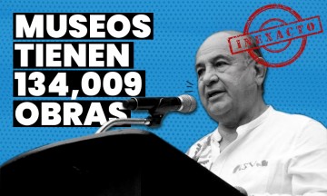 Inexacto que los Museos de Puebla tengan 134 mil 9 obras como dice Sergio Vergara