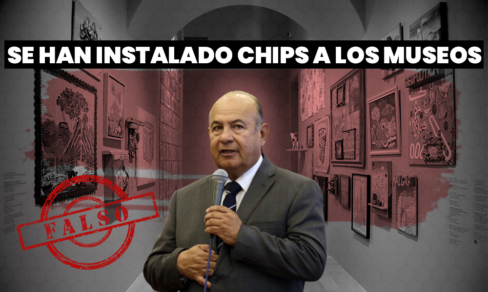 Falso que exista programa de chips para proteger el acervo de los museos de Puebla