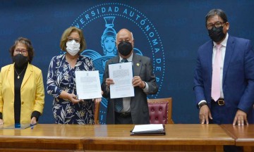 Faculta de Contaduría BUAP firma relevante convenio educativo