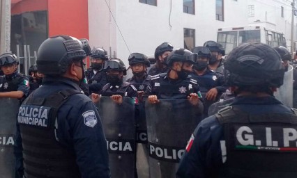 Lanza Policía Municipal operativo especial en la 46 Poniente