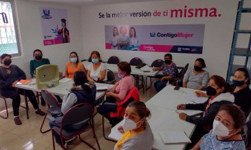 Lista la Primera Generación en cursos del programa Contigo Mujer 2022