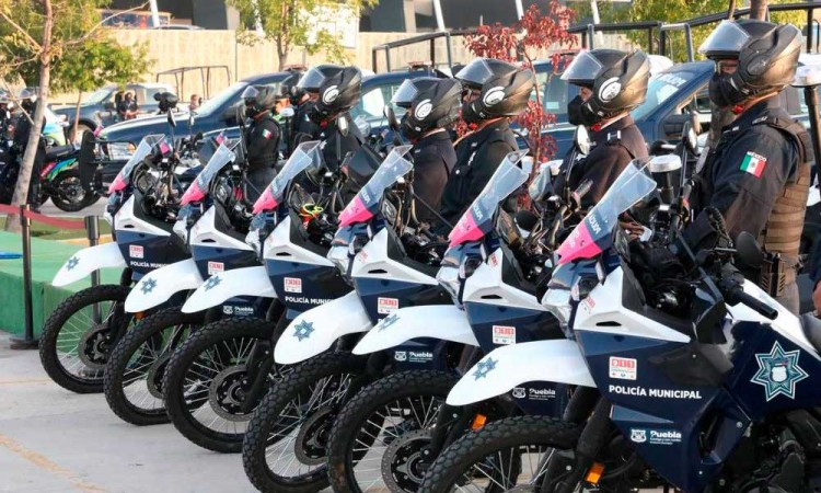 Se suman 155 patrullas a las fuerzas policiales de la ciudad de Puebla