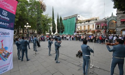 Durante julio, más de mil personas disfrutaron del Jueves de Mariachi