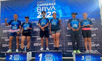 Llevan a cabo Carrera BBVA 5K en San Pedro Cholula