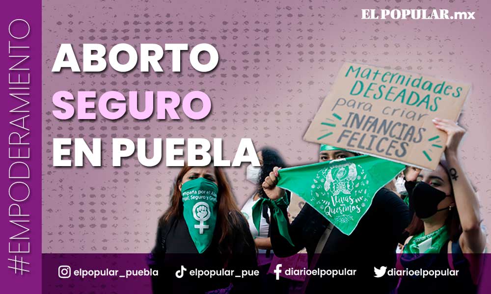 En Puebla se puede abortar de forma segura 