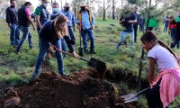 Implementan programa de reforestación en el Cerro Zapotecas en San Pedro Cholula