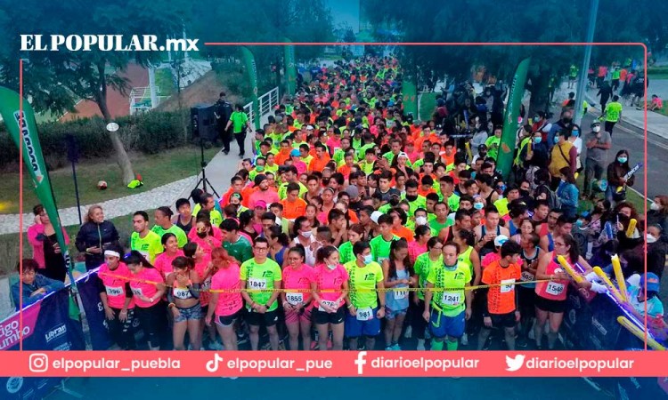 Corren miles en la Carrera por la Juventud del Ayuntamiento de Puebla