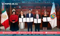 Firman Convenio de Colaboración entre Ayuntamiento de Pueba e ITAIPUE