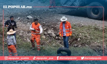 Retira OOSLA tres toneladas de residuos sólidos de Puente Negro