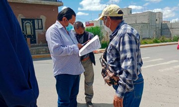 Atiende Aguas de Puebla a colonias antorchistas de la capital