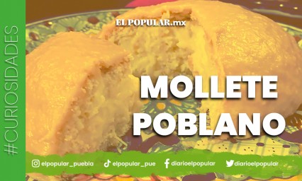 Mollete poblano: el postre perfecto para el chile en nogada