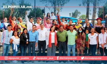 Ayuntamiento de Puebla llena de colores patrios el Parque Biblioteca
