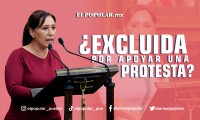 Excluyen a Guadalupe Leal en Congreso por participar en protesta