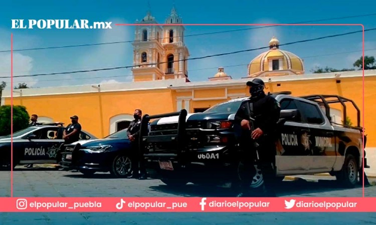 Siguen a la baja delitos en San Pedro Cholula
