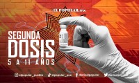 Inicia jornada de vacunación a niños en Puebla con todo y sismo