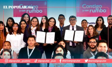 Firman SMDIF y BUAP convenio para fomentar mejores hábitos alimenticios