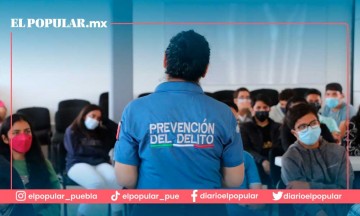 Fomentan Prevención del Delito en escuelas de San Pedro Cholula