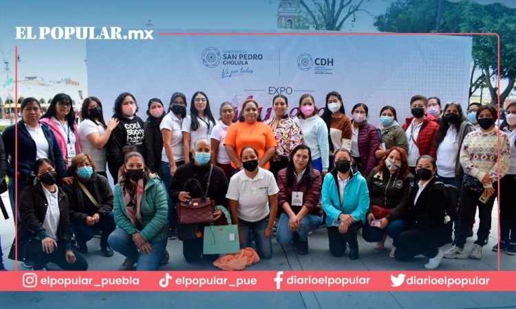 Regresa Expo Mujeres en Accion en San Pedro Cholula