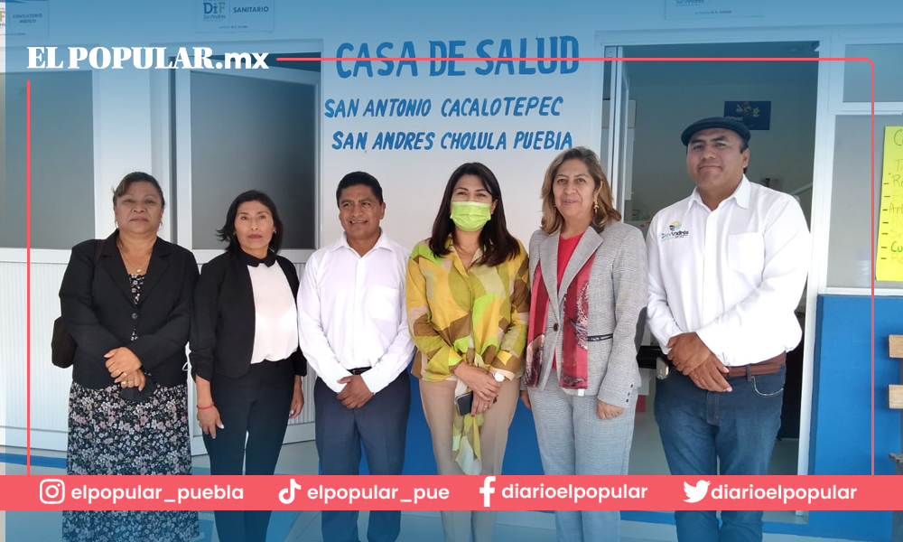 Recorre San Antonio Cacalotepec regidora de San Andrés Cholula Recorre San Antonio Cacalotepec regidora de San Andrés Cholula