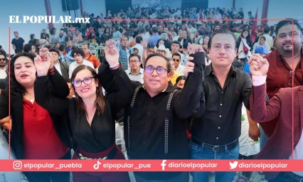 Julieta Vences y Carlos Evangelista rinden primer informe juntos