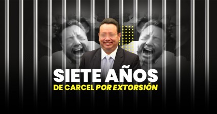 Dan 7 años de cárcel a Eukid Castañón por extorsión