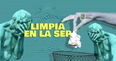 Miguel Barbosa realiza limpia en la SEP Puebla