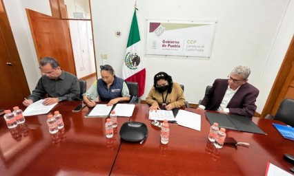 Convenio de colaboraci&oacute;n entre Ayuntamiento de Puebla y Carreteras de cuota