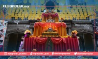 Ofrenda en el Palacio Municipal rompe récord de visitantes, con más de 112 mil personas