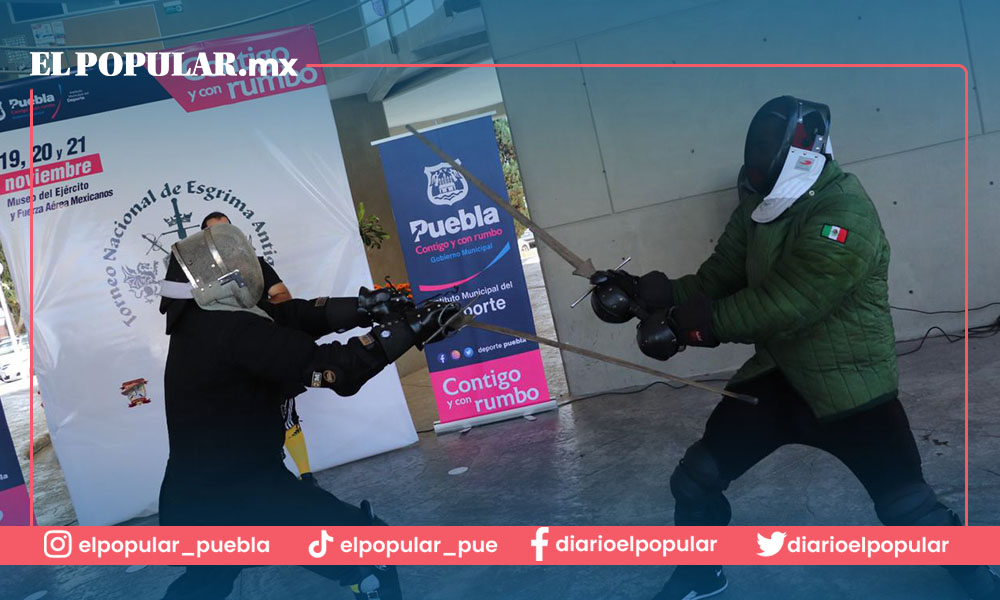 TORNEO DE ESGRIMA EN PUEBLA 