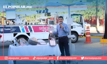 Renovación de 10 mil lumarias en Puebla