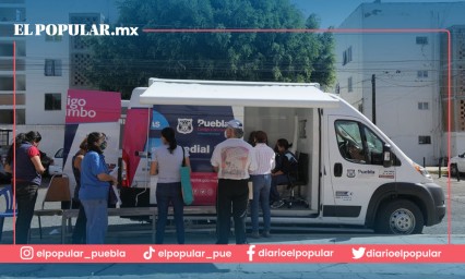 Unidad móvil para pago fácil de predial y limpia 2023 en Puebla capital