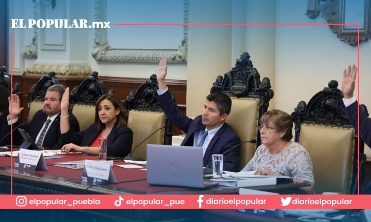 Sin nuevos impuestos y conservando estímulos fiscales, el Cabildo de Puebla aprobó iniciativa de Ley de Ingresos para 2023