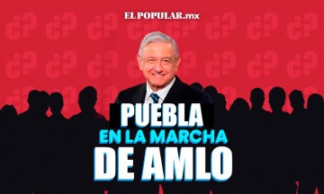 AMLO realiza su marcha de la venganza en CDMX con presencia poblana