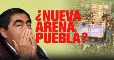 Desconoce Miguel Barbosa licitación de nueva Arena Puebla