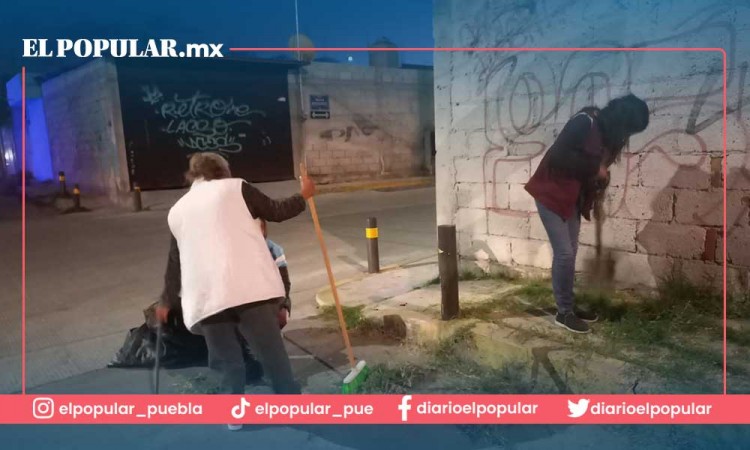 Crean hábito de limpieza en colonias antorchistas