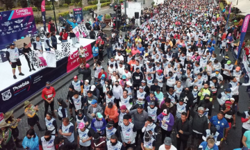 Ayuntamiento realiza el Primer Medio Maratón de Puebla