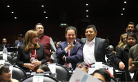 Aprobación de plan B de reforma electoral beneficia a México: Ignacio Mier