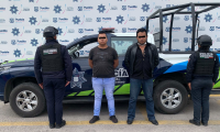 Policías Municipales lograron la detención de los tres responsables del asalto en la ruta 45A