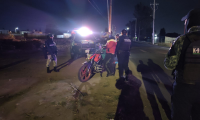 Policías de San Pedro Cholula realizan operativo nocturno