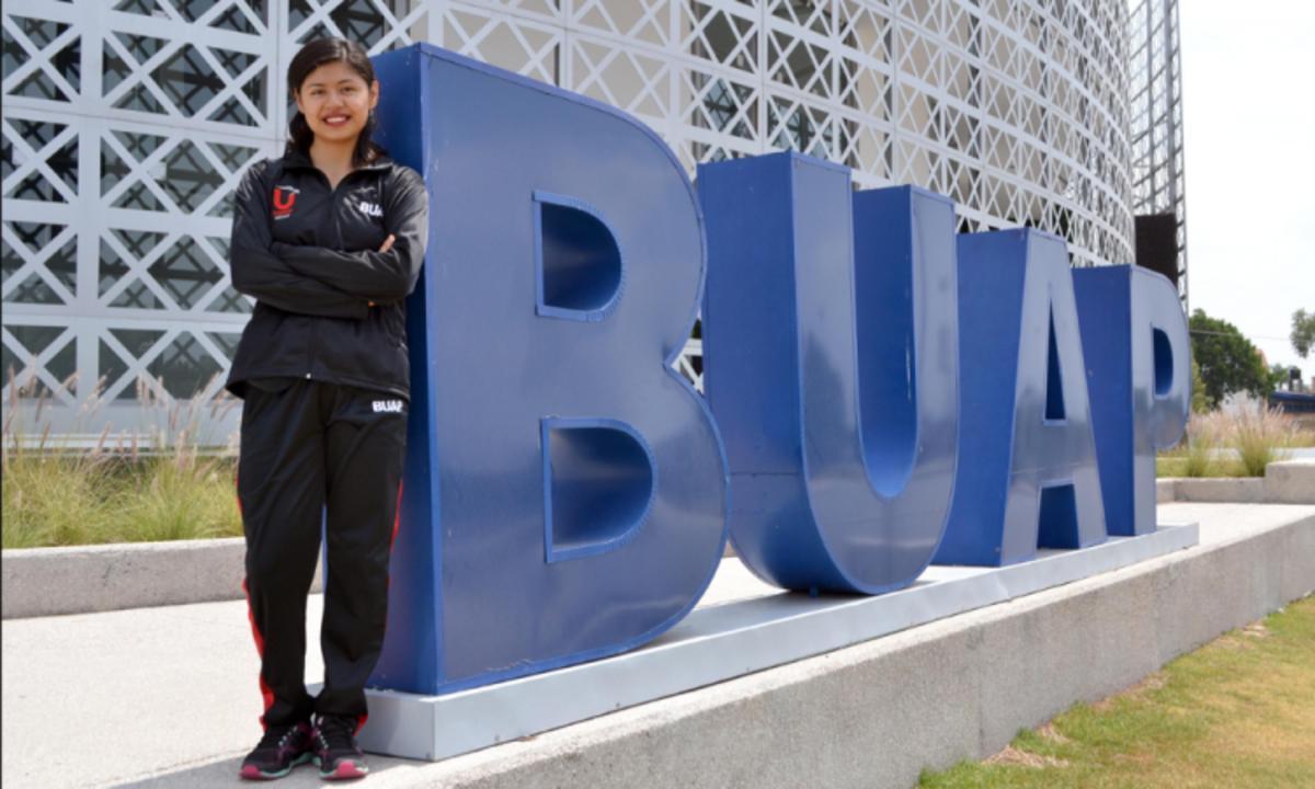 Alumna de la BUAP competirá del 27 de febrero al 4 de marzo en la modalidad de kata individual