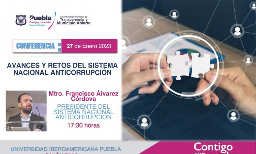 IBERO Puebla organiza conferencia anticorrupción 