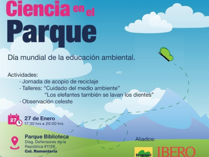 Ayuntamiento de Puebla te invita a participar en los talleres 'Ciencia en el Parque'