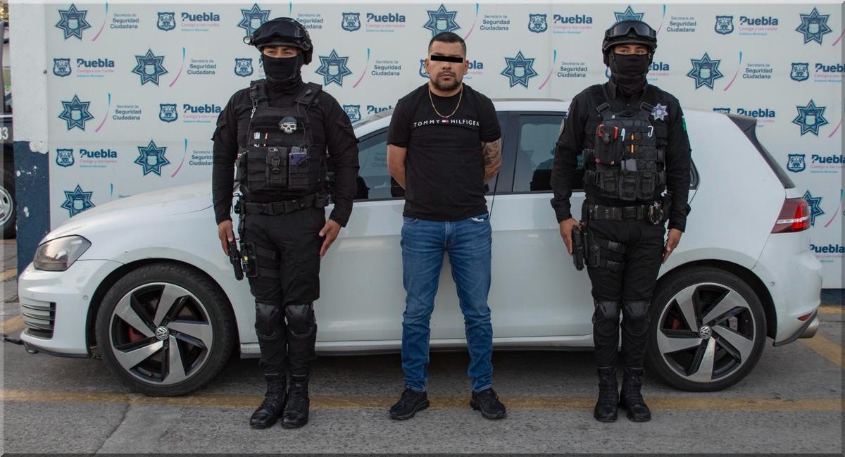 Cae integrante de banda dedicada al robo de casa-habitación en Puebla