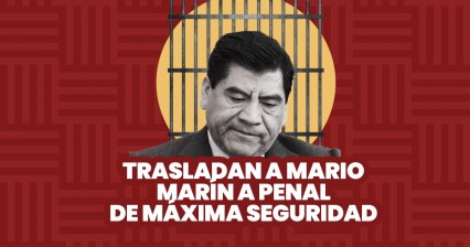 Trasladan a Mario Marín a la prisión de El Altiplano