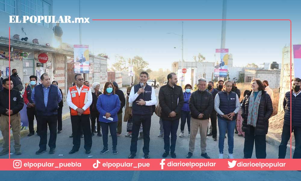 Mejoran servicios públicos en colonia La Luna y San Miguel Guadalupe