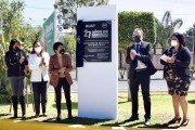 BUAP devela placa conmenorativa por 27 años de servicio de la Estación de Servicio Universitaria